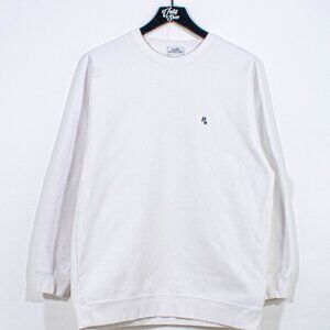 Rockstar Games Logo Crewneck Sweatshirt Large White Promo Rare